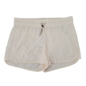 Adidas Womens XL Aeroready Pacer Bungee Running Shorts HC2166 Wonder White New